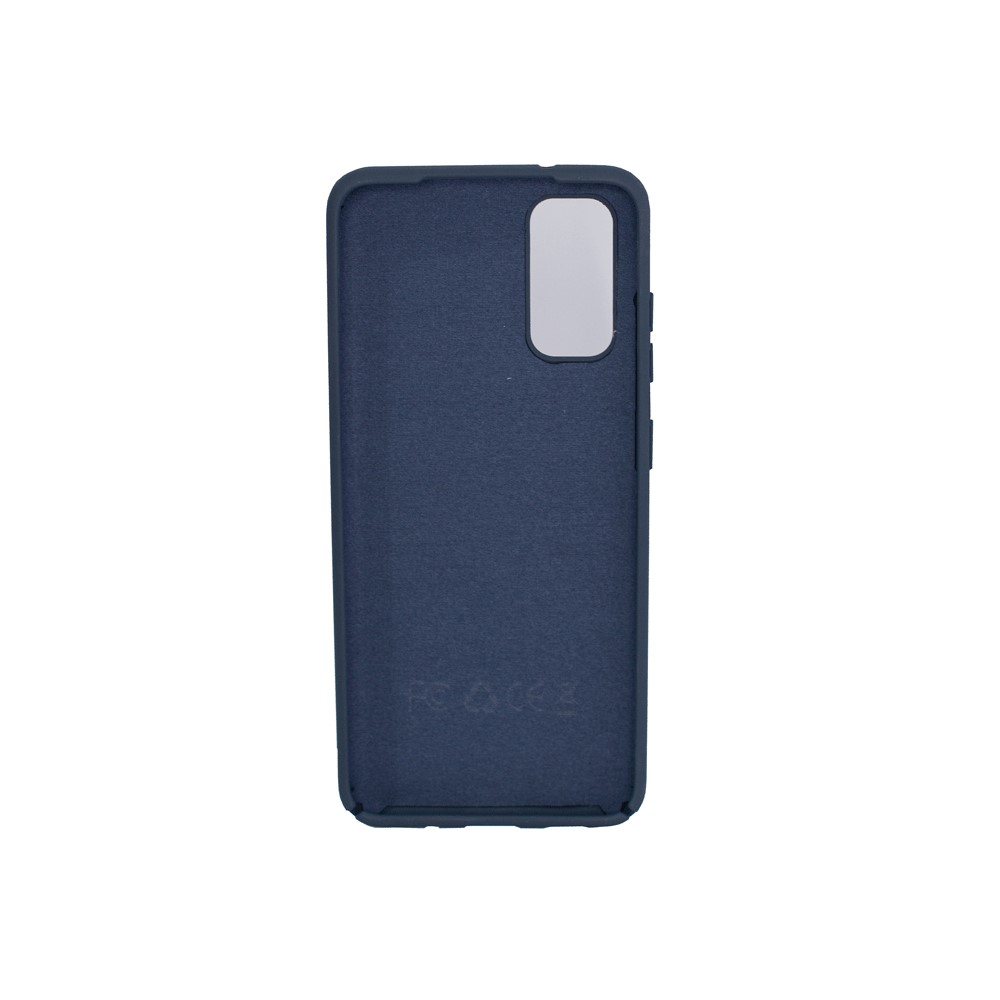 Protectores para celular  para Samsung  S20 Funda de silicona con felpa Azul